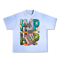 Grape Ice Western hip hop Bunny Easter Day Urban Heavy Tee - LillyAllenDesigns