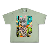 Oil Green Western hip hop Bunny Easter Day Urban Heavy Tee - LillyAllenDesigns