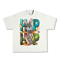 Western Hip Hop Bunny Easter Day Urban Heavy Tee | Teevron