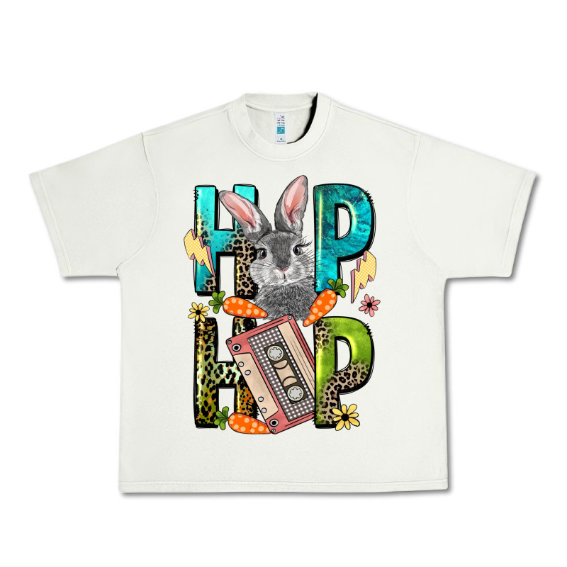Western Hip Hop Bunny Easter Day Urban Heavy Tee by LillyAllenDesigns | Teevron