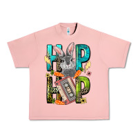 Salmon Western hip hop Bunny Easter Day Urban Heavy Tee - LillyAllenDesigns