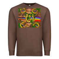 Chestnut st patricks day horseshoe shamrock rainbow gold Premium Sweatshirt - RanaPortraitStore