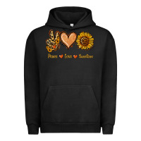 Pigment Black Peace Love Sunshine Urban Hoodie - Jasminsmagicworld