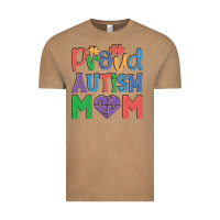 Vintage Coffee Proud Autism Mom Vintage Tee - CowhideDigitalArt