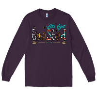 Plum let's get toasted Long Sleeve Tee - CowhideDigitalArt