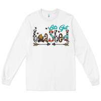 White let's get toasted Long Sleeve Tee - CowhideDigitalArt