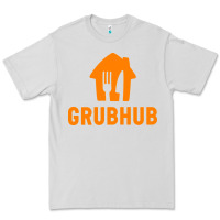 Dove Grey Grubhub t-shirt Premium Tee - DesigneFamous
