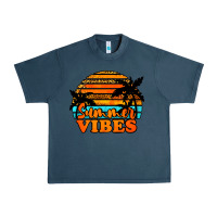 Midnight Navy Summer Vibes Urban Heavy Tee - Jasminsmagicworld