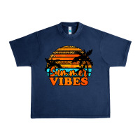 Navy Summer Vibes Urban Heavy Tee - Jasminsmagicworld