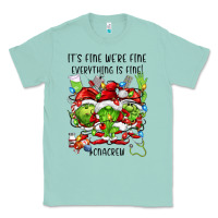 Seafoam its fine were fine everything is fine cnacrew Classic Tee - FaDigitalArtStudio