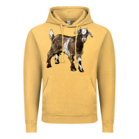Vintage Mustard Baby Tennessee Fainting Goat Vintage Hoodie - LillyAllenDesigns