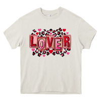 Cream Valentine's Day lover Heavy Core Tee - FaDigitalArtStudio