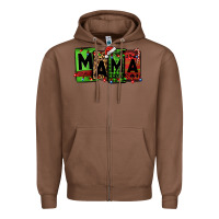 Chestnut Christmas mama Zipper Hoodie - Jasminsmagicworld