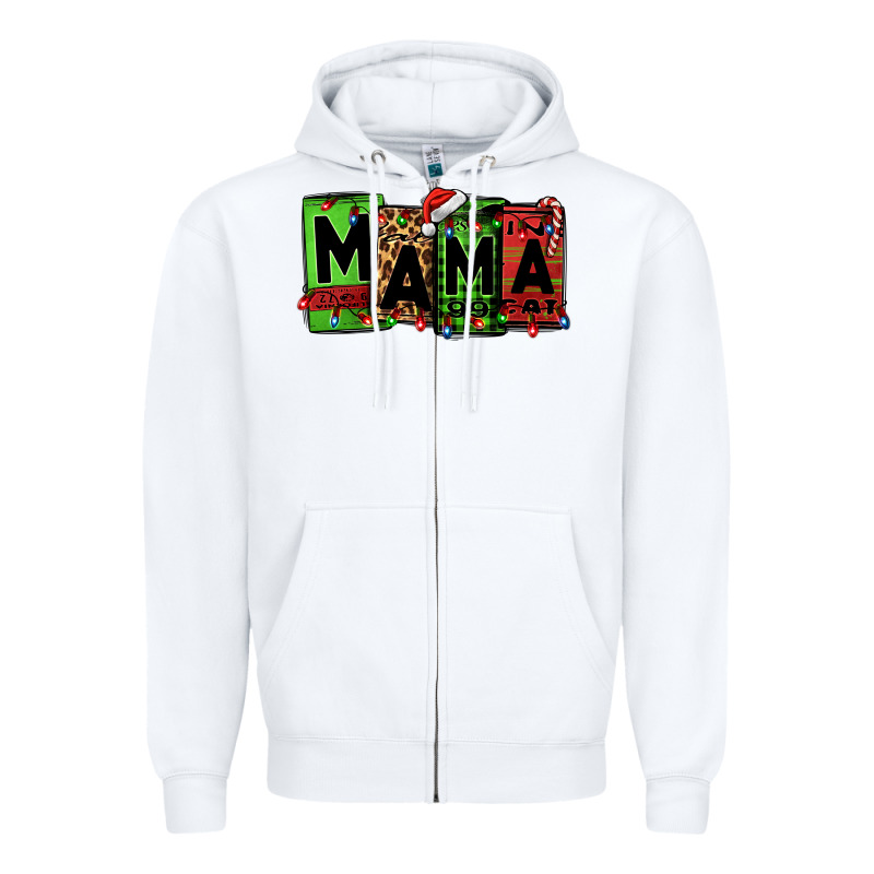 Christmas Mama Zipper Hoodie by Jasminsmagicworld | Teevron