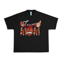 Black team mom Urban Heavy Tee - CowhideDigitalArt