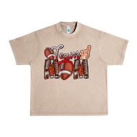 French Oak team mom Urban Heavy Tee - CowhideDigitalArt