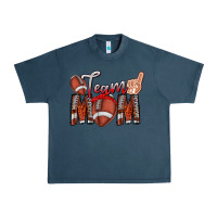 Midnight Navy team mom Urban Heavy Tee - CowhideDigitalArt