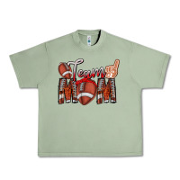 Oil Green team mom Urban Heavy Tee - CowhideDigitalArt