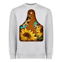 Heather Grey cowtag Heavyweight Sweatshirt - Jasminsmagicworld