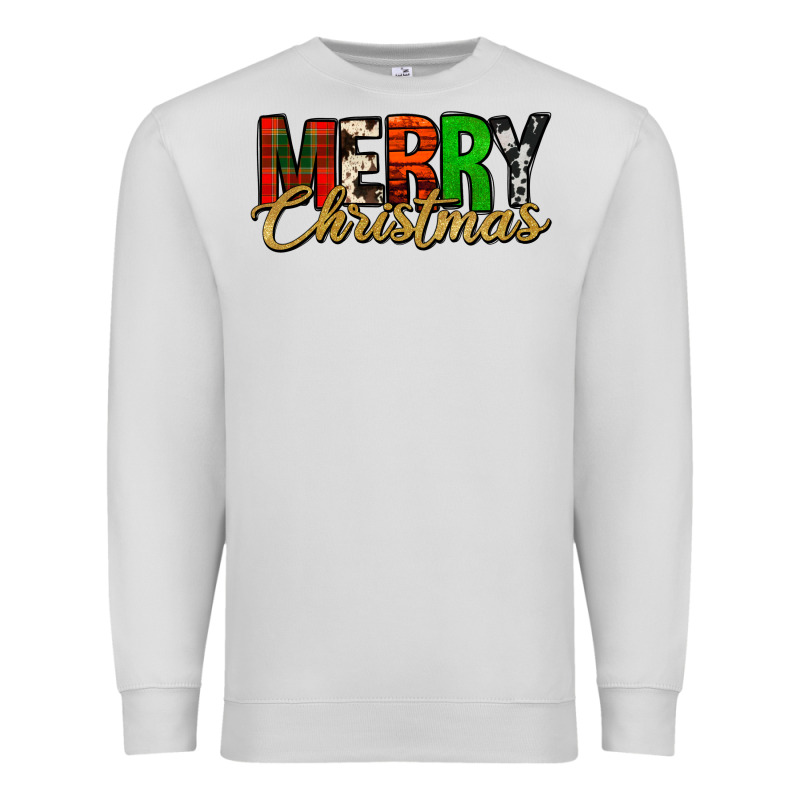 Merry Christmas Western Premium Sweatshirt by Jasminsmagicworld | Teevron