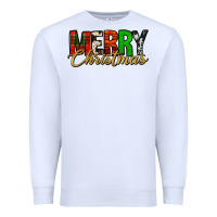White merry christmas western Premium Sweatshirt - Jasminsmagicworld