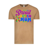 Vintage Camel Proud Autism Mom Vintage Tee - CowhideDigitalArt