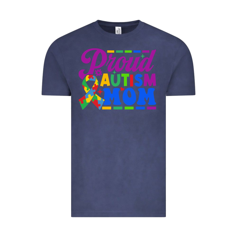 Proud Autism Mom Vintage Tee by CowhideDigitalArt | Teevron