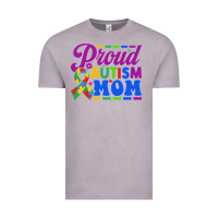 Vintage Zinc Proud Autism Mom Vintage Tee - CowhideDigitalArt