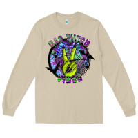Mushroom bad witch vibes Long Sleeve Tee - SublimationCraftShop