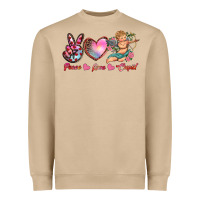 Mushroom peace love cupid Heavyweight Sweatshirt - RanaPortraitStore
