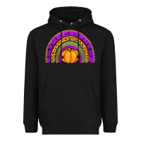 Black halloween rainbow Heavyweight Hoodie - Jasminsmagicworld