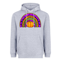 Heather Grey halloween rainbow Heavyweight Hoodie - Jasminsmagicworld