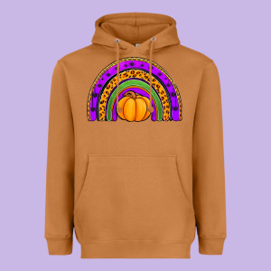 Halloween Rainbow Heavyweight Hoodie Designed By Jasminsmagicworld