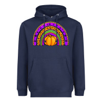 Navy halloween rainbow Heavyweight Hoodie - Jasminsmagicworld