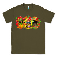 Army Green Cinco de mayo gnomies Classic Tee - FaDigitalArtStudio