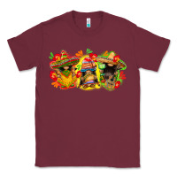 Burgundy Cinco de mayo gnomies Classic Tee - FaDigitalArtStudio