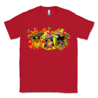 Red Cinco de mayo gnomies Classic Tee - FaDigitalArtStudio