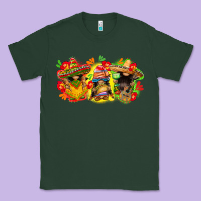 Cinco De Mayo Gnomies Classic Tee Designed By Fadigitalartstudio