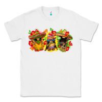 White Cinco de mayo gnomies Classic Tee - FaDigitalArtStudio
