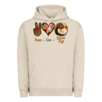 Pigment French Oak Peace Love Guinea Pigs Urban Hoodie - Jasminsmagicworld