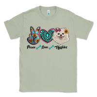 Matcha peace love pomeranian Classic Tee - RanaPortraitStore