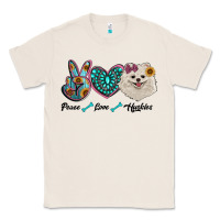 Natural peace love pomeranian Classic Tee - RanaPortraitStore
