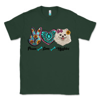 Sports Green peace love pomeranian Classic Tee - RanaPortraitStore