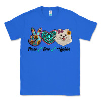 True Royal peace love pomeranian Classic Tee - RanaPortraitStore