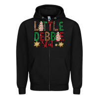 Black little debbie slut christmas tree cake Zipper Hoodie - Jasminsmagicworld