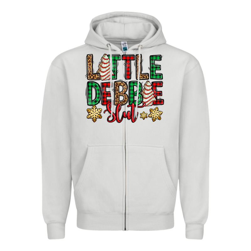 Little Debbie Slut Christmas Tree Cake Zipper Hoodie by Jasminsmagicworld | Teevron
