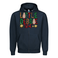 Navy little debbie slut christmas tree cake Zipper Hoodie - Jasminsmagicworld