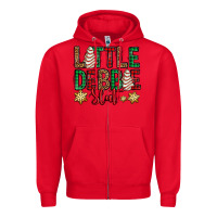 Red little debbie slut christmas tree cake Zipper Hoodie - Jasminsmagicworld