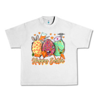 Lunar Rock Happy Easter Eggs Nurse Urban Heavy Tee - LillyAllenDesigns