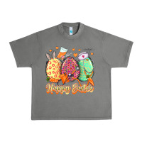 Tornado Happy Easter Eggs Nurse Urban Heavy Tee - LillyAllenDesigns